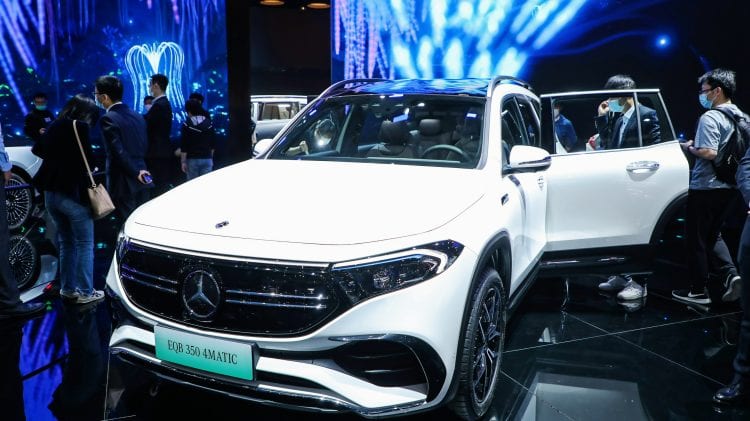 SUV Mercedes-Benz będzie prezentowany na targach Auto Shanghai 2021.
