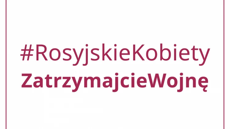 Rosyskie kobiety apelują, by zatymazycie wojne.